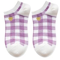 Purple Socks Thin Summer Socks Cute Embroidery Socks main image 6