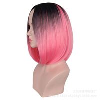 Europe And America Dyed Wig Female Bobo Head Wholesale main image 3