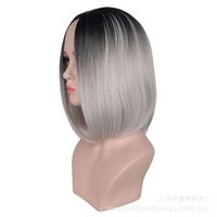 Europe And America Dyed Wig Female Bobo Head Wholesale main image 4