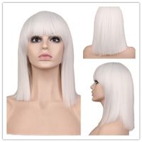 Fashion Shoulder-length Women's Wigs Personalized Chemical Fiber Wigs Wholesale main image 3