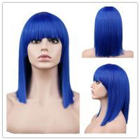 Fashion Shoulder-length Women's Wigs Personalized Chemical Fiber Wigs Wholesale main image 5