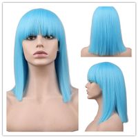 Fashion Shoulder-length Women's Wigs Personalized Chemical Fiber Wigs Wholesale main image 6