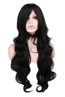 Cosplay Anime Wig Long Curly Hair 80cm Multicolor Wig main image 3