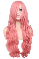 Cosplay Anime Wig Long Curly Hair 80cm Multicolor Wig main image 4