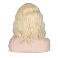 Fashion Headgear Ladies Golden Bangs Short Curly Hair Wholesale main image 4