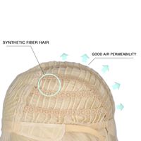 Fashion Headgear Ladies Golden Bangs Short Curly Hair Wholesale main image 5
