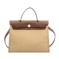 Canvas Bag Autumn And Winter New Trendy Messenger Bag Large-capacity Fashion Handbag sku image 1