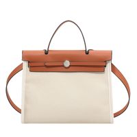 Canvas Bag Autumn And Winter New Trendy Messenger Bag Large-capacity Fashion Handbag sku image 4