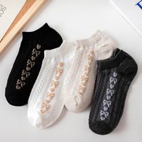 Korean Heart Bow Socks Breathable Cotton Socks sku image 5