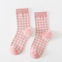 Socks Women's Tide Korea Cute Pink Stockings Love Tube Socks sku image 4