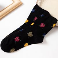 Lange Socken Herz Muster Niedliche Röhren Socken Koreanische Socken Frühling Und Sommer sku image 1