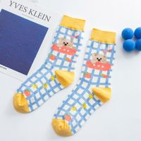 Bear Socks Rabbit Fruit Tube Socks Korean Cotton Socks sku image 4