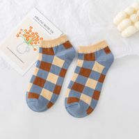 Blue Socks Women's Socks Sports Socks Summer Thin Striped Socks sku image 5