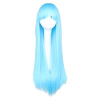 Fashion Color Long Straight Hair Cosplay Wig Wholesale sku image 4