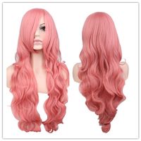 Cosplay Anime Wig Long Curly Hair 80cm Multicolor Wig sku image 4