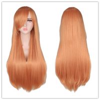 Cosplay Wig Color Long Straight Hair Wig Anime Wig 80cm sku image 15