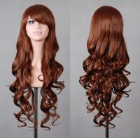 Cosplay Wig Fashion Color Long Curly Hair Cos Wig Wholesale sku image 11