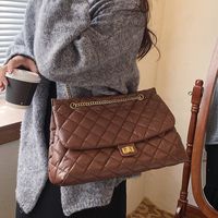 Lingge Chain Bag Large Capacity New Fashion Autumn And Winter One-shoulder Messenger Bag Stray Bag main image 4