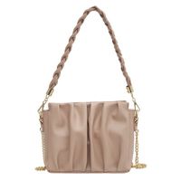 Texture Handbags Korean Version Trendy Chain One-shoulder Armpit Bag Fold Bag main image 6