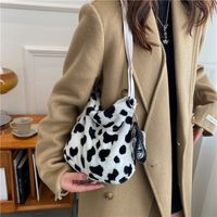 New Trendy Cute Plush Handbags Western Simple One-shoulder Diagonal main image 3