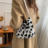 New Trendy Cute Plush Handbags Western Simple One-shoulder Diagonal main image 4