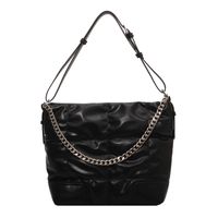 Large Capacity Bag New Fashion Texture Rhombic Chain Shoulder Bag Tote Bag sku image 3