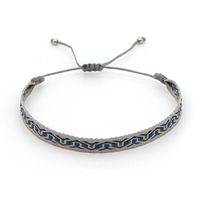Bracelet Ajustable À Carreaux De Style Ethnique En Gros Nihaojewelry sku image 62
