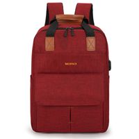 New Men's Backpack Business Casual Backpack Computer Bag Travel Handbag sku image 1