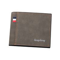 Wallet New Card Bag Casual Wallet Dollar Clip Zipper Large-capacity Coin Purse sku image 3