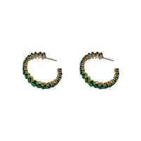 Retro Rhinestone Geometric Earrings Fashion Exquisite Earrings Wholesale main image 6