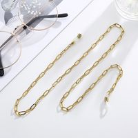 European And American Style Rectangular Stainless Steel Glasses Chain main image 3