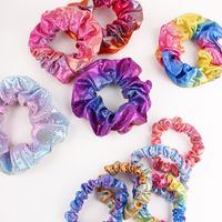South Korean New Hair Accessories Simple Luster Temperament Thick Color Hair Ring main image 3