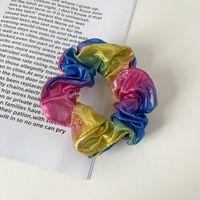 South Korean New Hair Accessories Simple Luster Temperament Thick Color Hair Ring main image 5