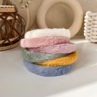 Autumn And Winter New Candy-colored Plush Headband main image 3