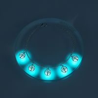 European And American Classic Elements Tree Of Life Luminous Bracelet Anklet main image 1