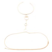New European And American Fashion Circle Trendy Necklace Sexy Body Chain Waist Chain main image 4