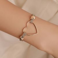 New Multi-layer Bracelet Fashion Creative Hollow Heart Tassel Bracelet main image 4