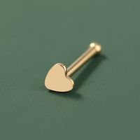 Stainless Steel Love Personality Nose Nails Nose Ring Piercing Jewelry Wholesale Lip Nails Eyebrow Nails main image 4