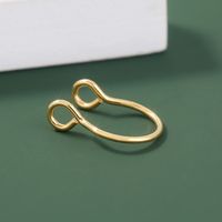 Niche Nasal Septum U-shaped Nose Ring New Stainless Steel False Nose Clip main image 5