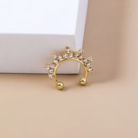 Couronne Cristal Diamant Anneau De Nez Os Nasal Ongles Personnalité Nasal Ongles Nez Ornements main image 4