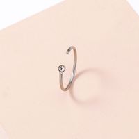 Geometric Stainless Steel Plating Nose Ring Nose Studs main image 1