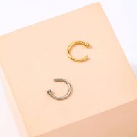 Simple Stainless Steel Piercing U-shaped Nose Ring Piercing Nose Ornaments Wholesale main image 4