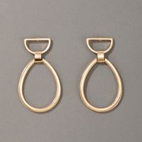 Fashion Simple Earrings Oval Earrings Irregular Geometric Earrings main image 2