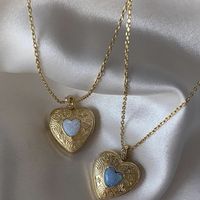 Heart Alloy Patchwork Plating Women's Necklace main image 1