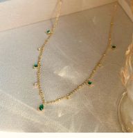 Retro High-end Necklace Simple Gold-plated Clavicle Chain Niche Design Necklace main image 1