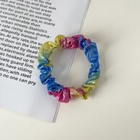 South Korean New Hair Accessories Simple Luster Temperament Thick Color Hair Ring sku image 6