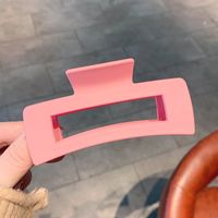 New Square Acrylic Gripping Clip Korean Hairclip Simple Temperament Hairpin Hair Accessories sku image 2