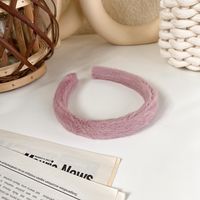 Autumn And Winter New Candy-colored Plush Headband sku image 3