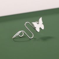 New Non-porous Piercing Stainless Steel Nose Ring Geometric Five-pointed Star Nose Decoration sku image 2