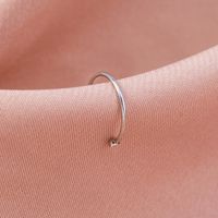 Geometric Stainless Steel Plating Nose Ring Nose Studs sku image 3